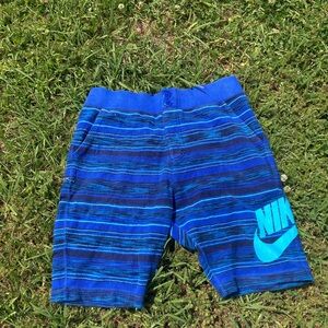 Nike Blue Striped Shorts